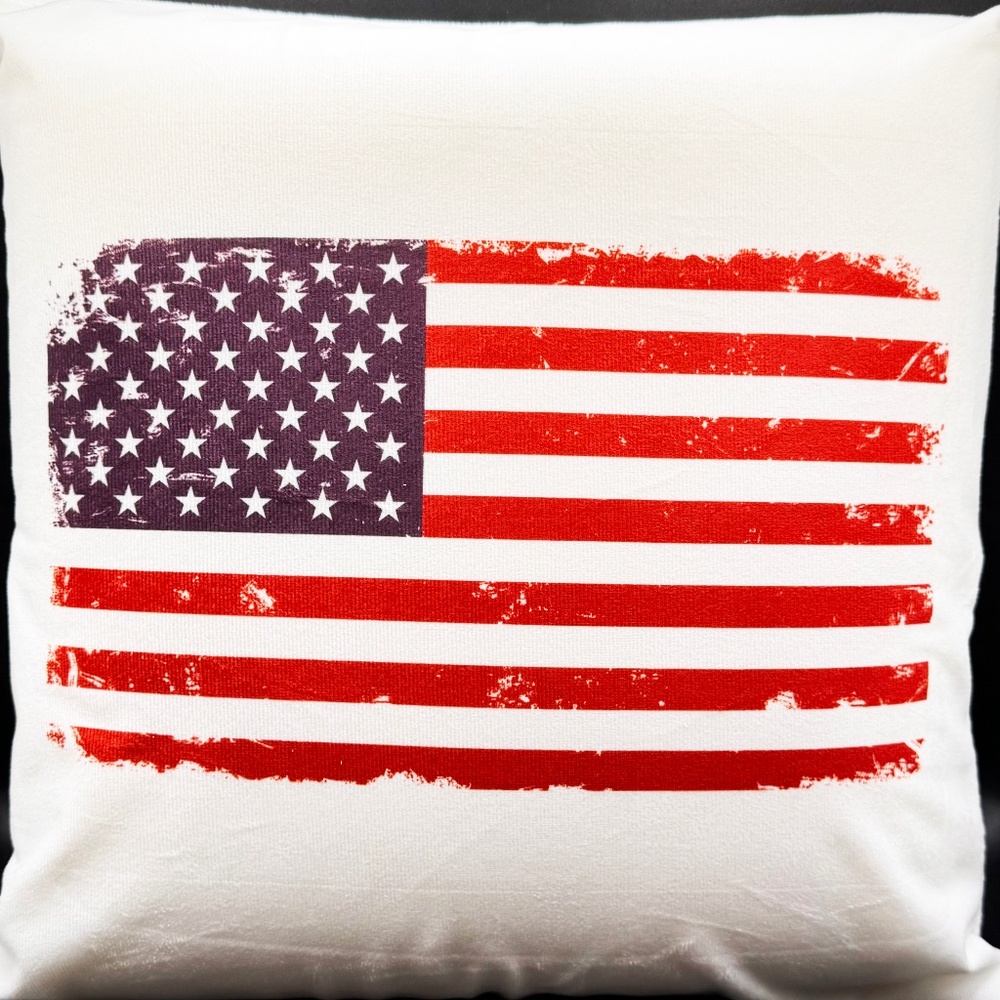 American Flag Pressure Activated Massage Pillow